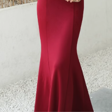 RUVCT Diamante Off-Shoulder Evening Dress Gown