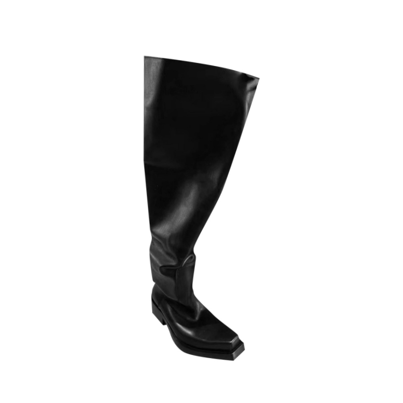RUVIE Leather Knee High Boots