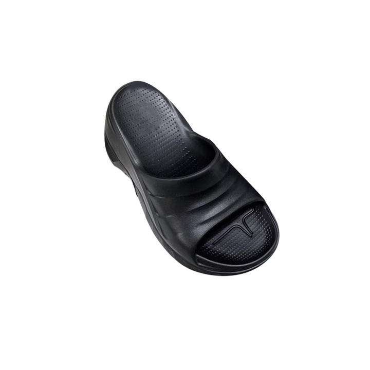RUZEI Leather Platform Mules Sandals