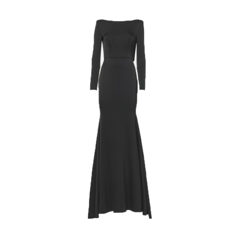 SABNI Backless Maxi Evening Dress Gown