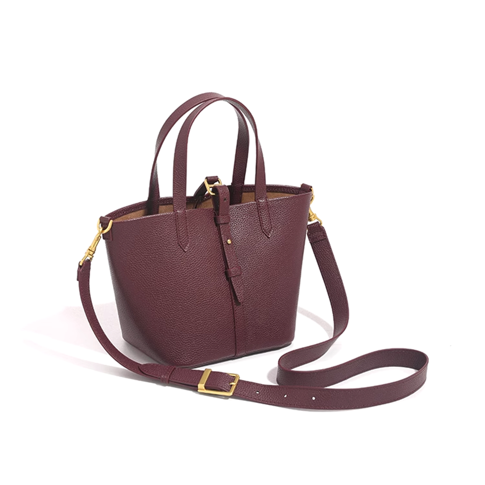 SABRO Leather Bucket Bag