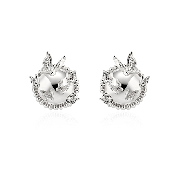 SADNA Butterfly Ear Studs Earrings - Pair