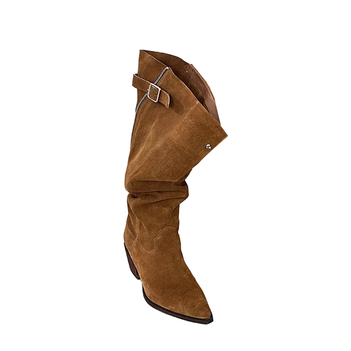 SAFTE Buckled Slouch Boots