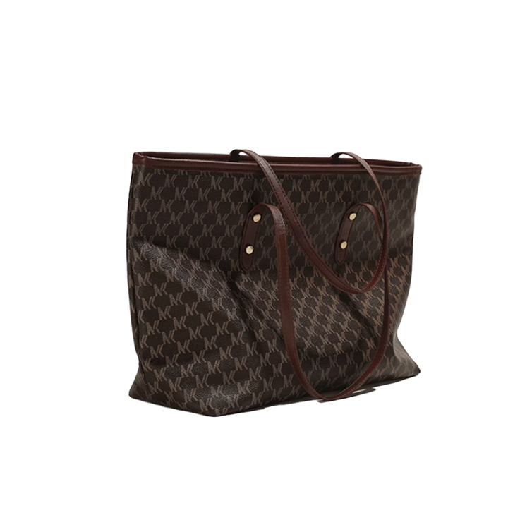 SALTO Printed Leather Tote Bag