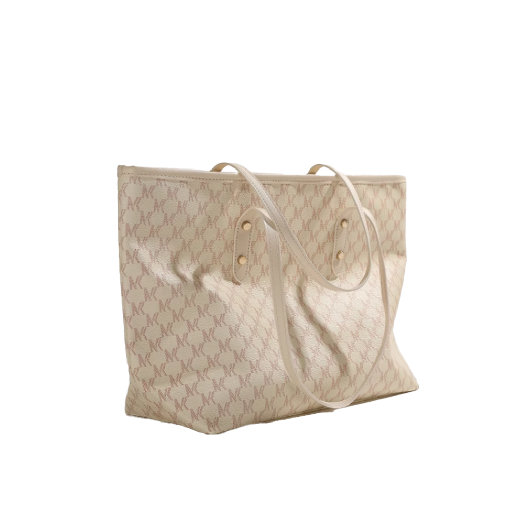 SALTO Printed Leather Tote Bag