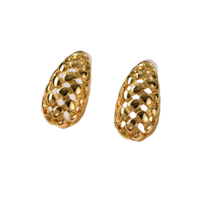 SAMVI Cut Out Earrings - Pair