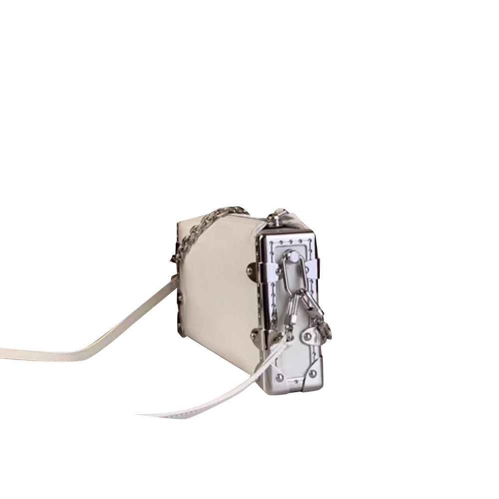 SAVBI Metal-Plated Cross Body Bag