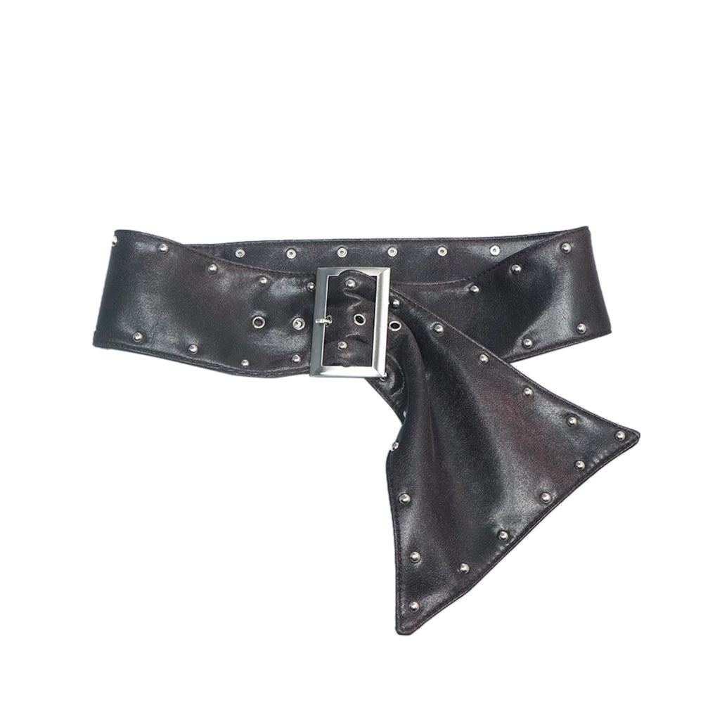 SAVDU Studded Girdle Belt