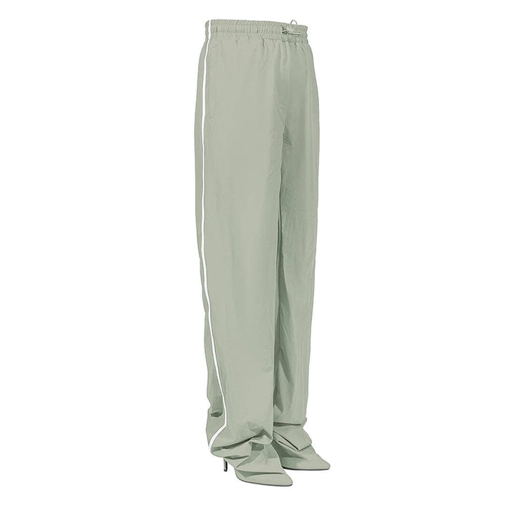 SCOVA Striped High Heel Pants Boots