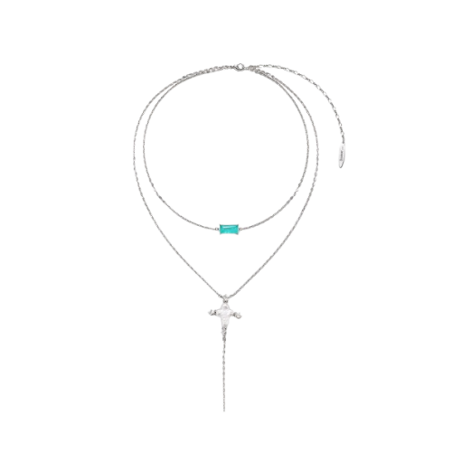 SEMUY Double Layers Necklace
