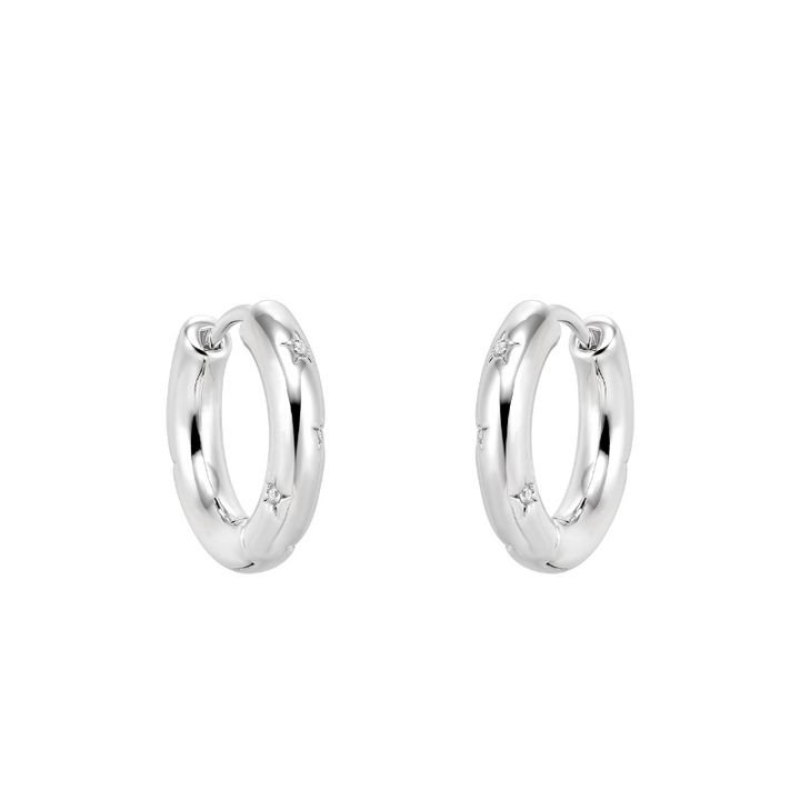 SENVI Diamante Ring Earrings - Pair