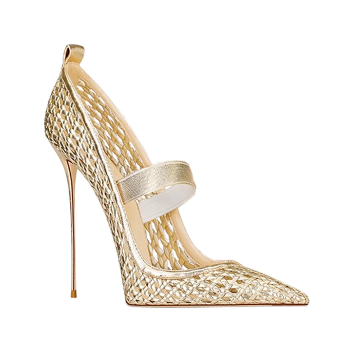 SERVV Braided High Heel Pumps - 10cm