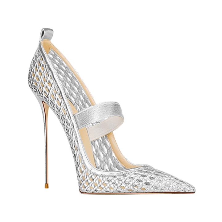 SERVV Braided High Heel Pumps - 10cm