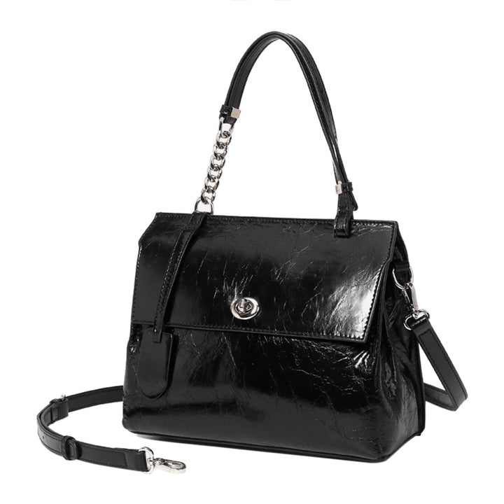 SETUI Metal Lock Tote Bag