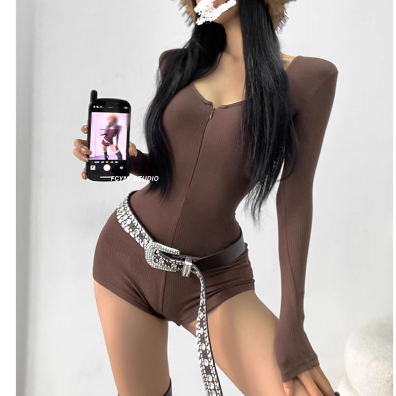 SEVRU Long Sleeves Bodysuit