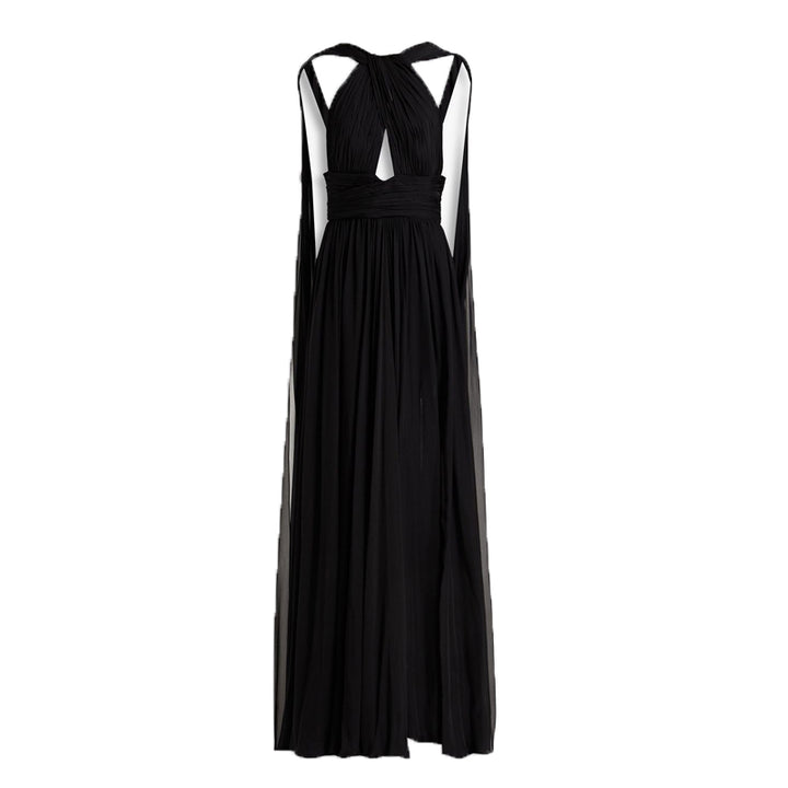 SUIRO Cut Out Maxi Evening Dress Gown