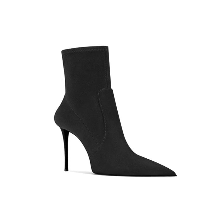 SUMCI Stiletto Heel Ankle Boots - 6cm