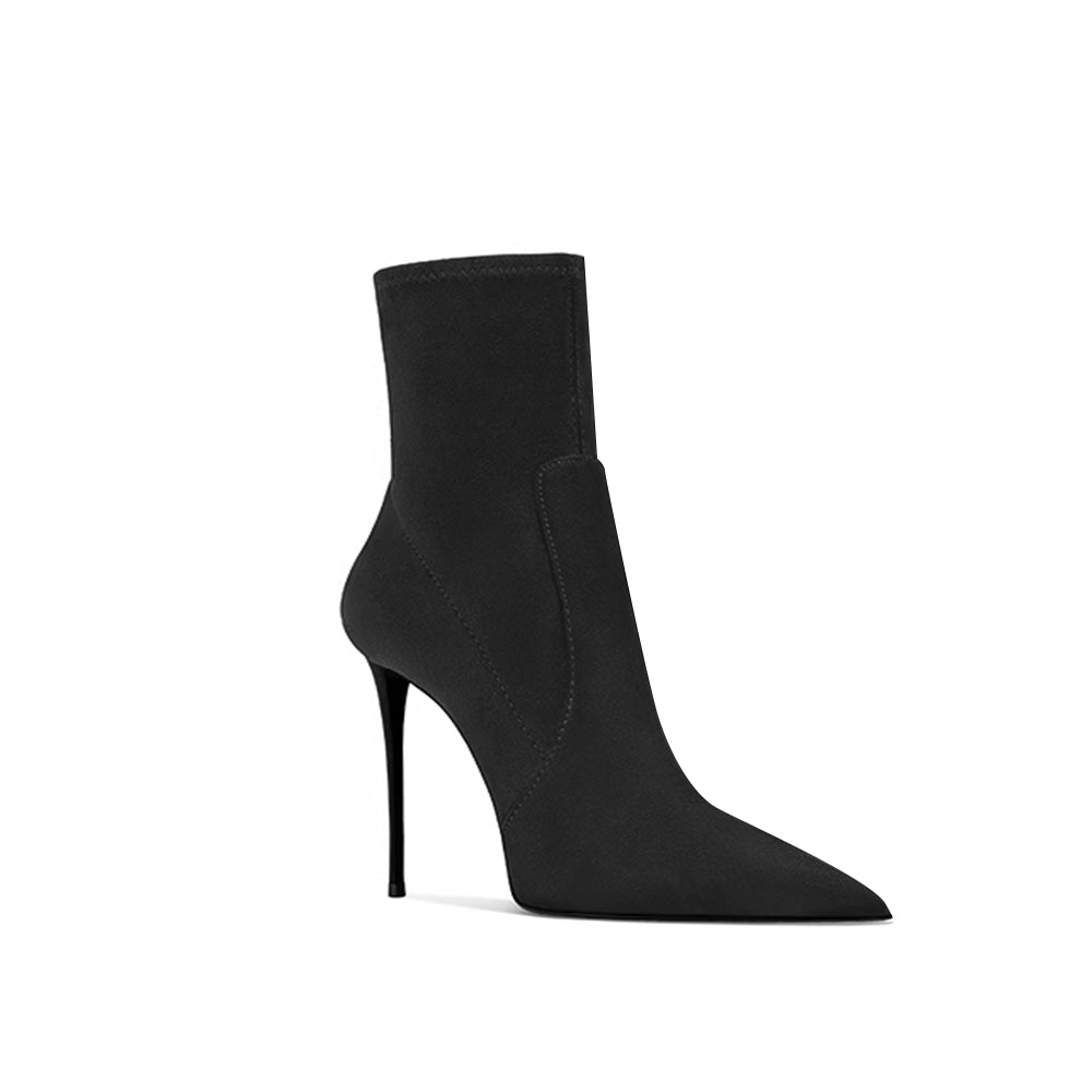 SUMCI Stiletto Heel Ankle Boots - 8cm