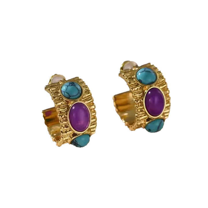 SURTI Vegan Gem Earrings - Pair