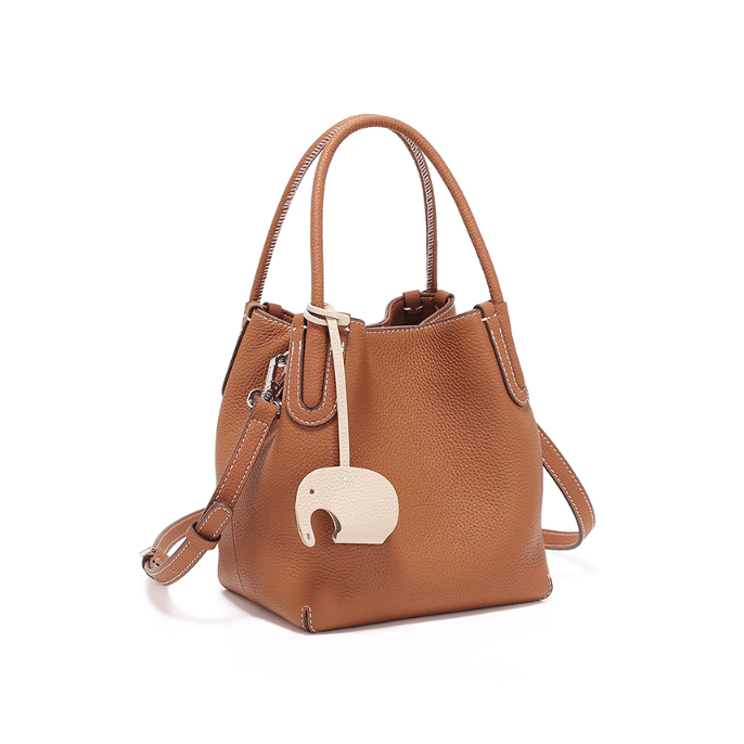 SUTTI Leather Bucket Bag