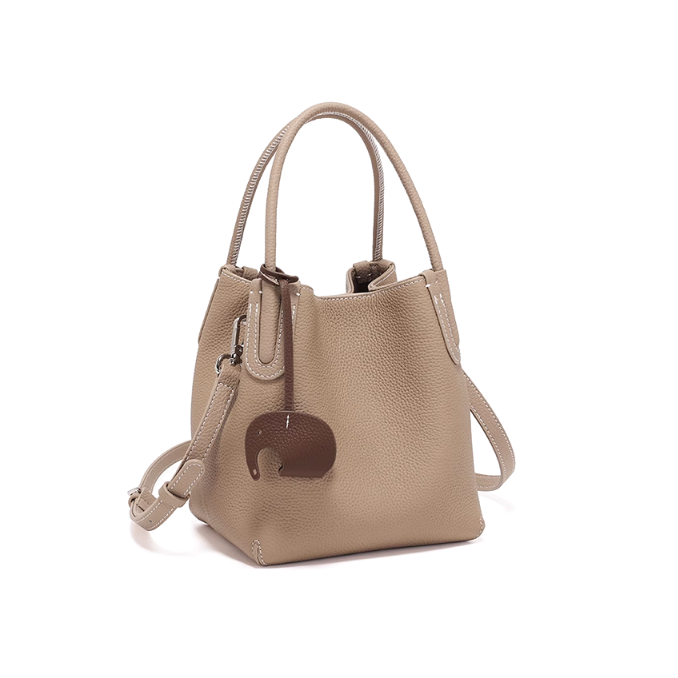 SUTTI Leather Bucket Bag