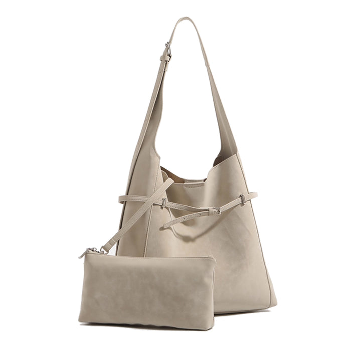 SUVEC Buckled Tote Bag