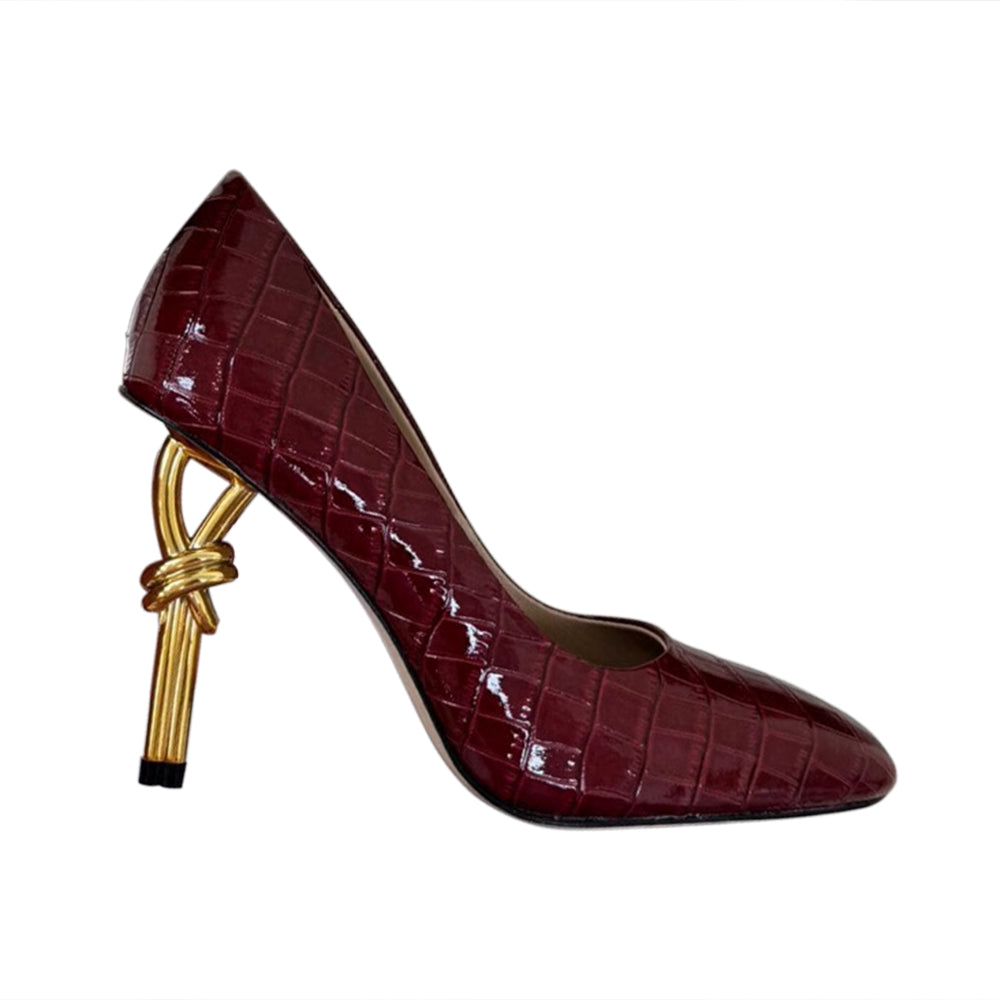 SUVTO Sculptured High Heel Pumps