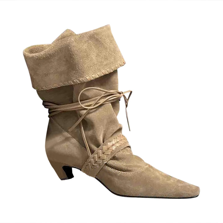 SVUTO Suede Ankle Boots