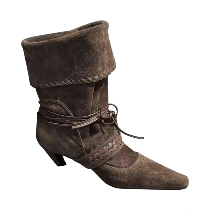 SVUTO Suede Ankle Boots