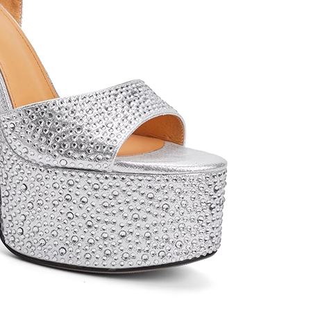 TAEFU Diamante Platform Sandals