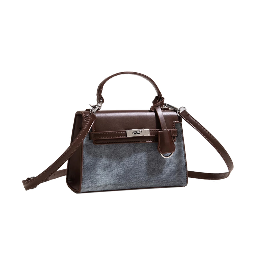 TAVOT Metal Lock Tote Bag