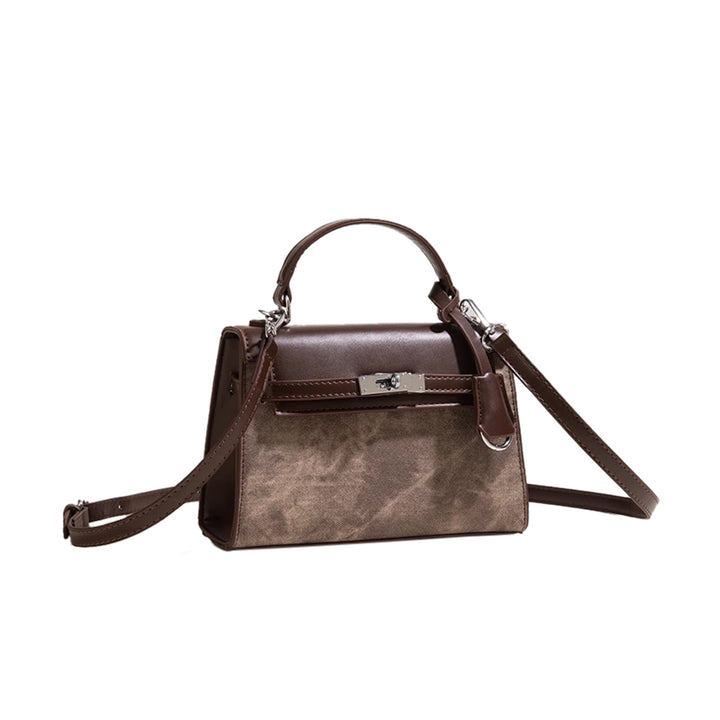 TAVOT Metal Lock Tote Bag