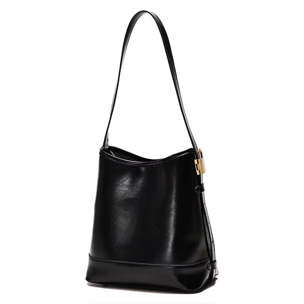TEDAN Leather Bucket Bag