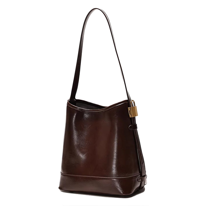 TEDAN Leather Bucket Bag