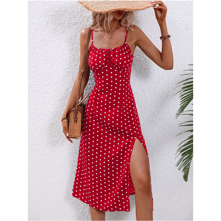 TENNV Printed Slip Dress