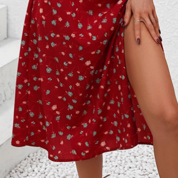 TENNV Printed Slip Dress