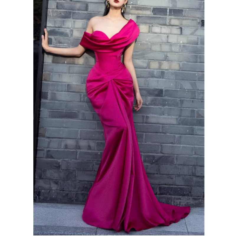TISHA Off-Shoulder Maxi Evening Dress Gown