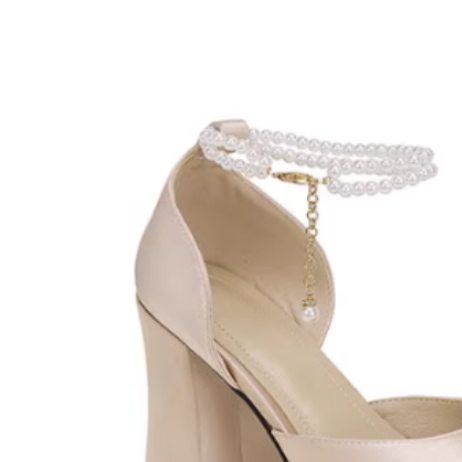 TUHON Ankle Strap Block Heel Platform Sandals