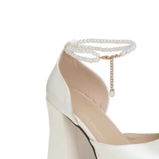 TUHON Ankle Strap Block Heel Platform Sandals