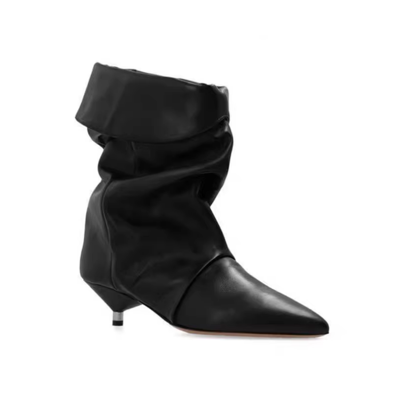 TULAH Kitten Heel Ankle Boots