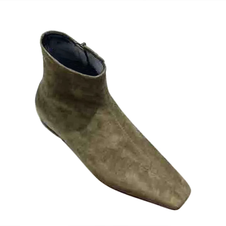 TUVEC Suede Ankle Boots