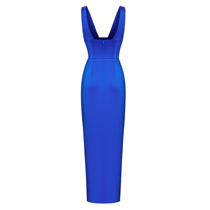 VALCU Deep V Evening Dress Gown