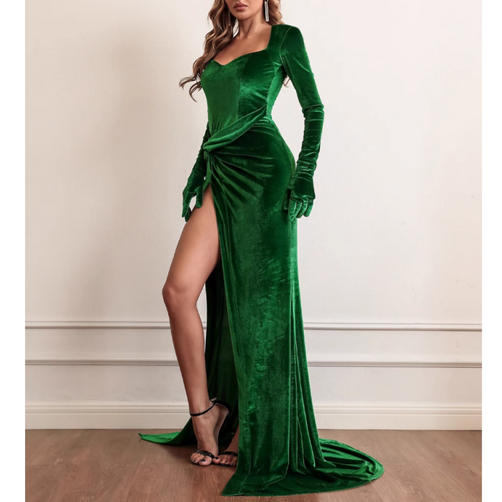 VAURI Slip Evening Dress Gown