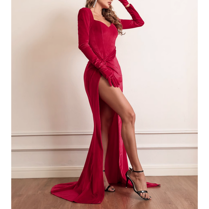 VAURI Slip Evening Dress Gown