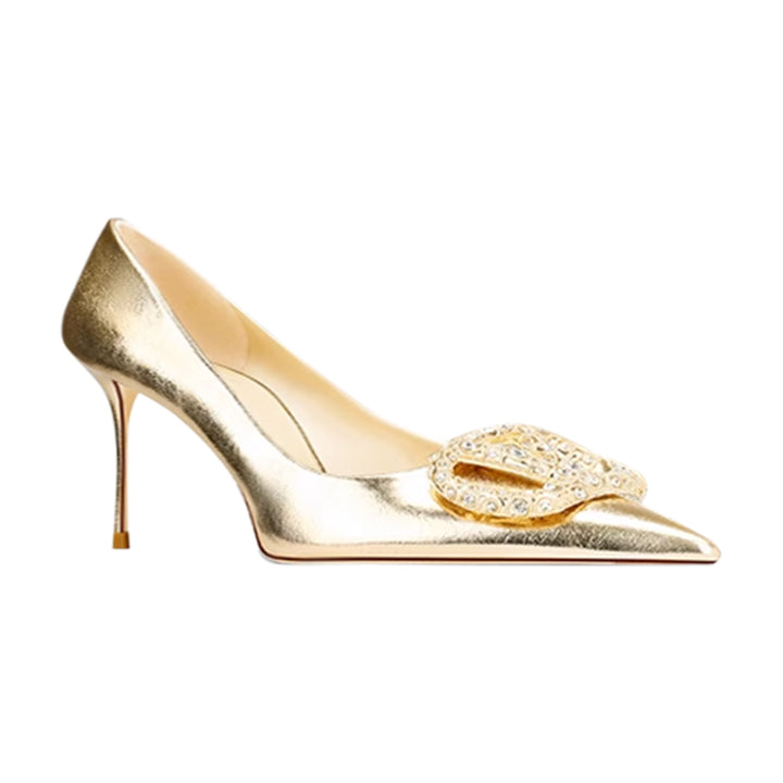 VEBCA Diamante V Mid Heel Pumps - 6cm