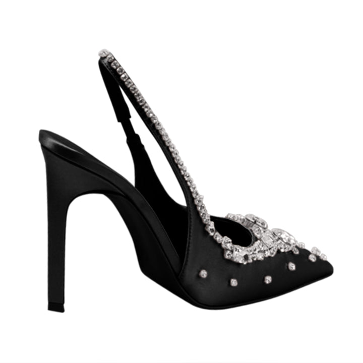 VEDFA Diamante High Heel Sandals - 10cm