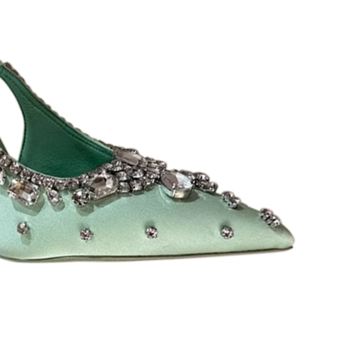 VEDFA Diamante High Heel Sandals - 10cm