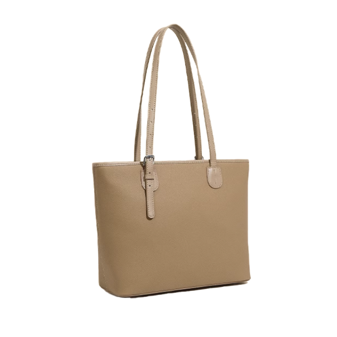 VERAC Leather Oversized Tote Bag