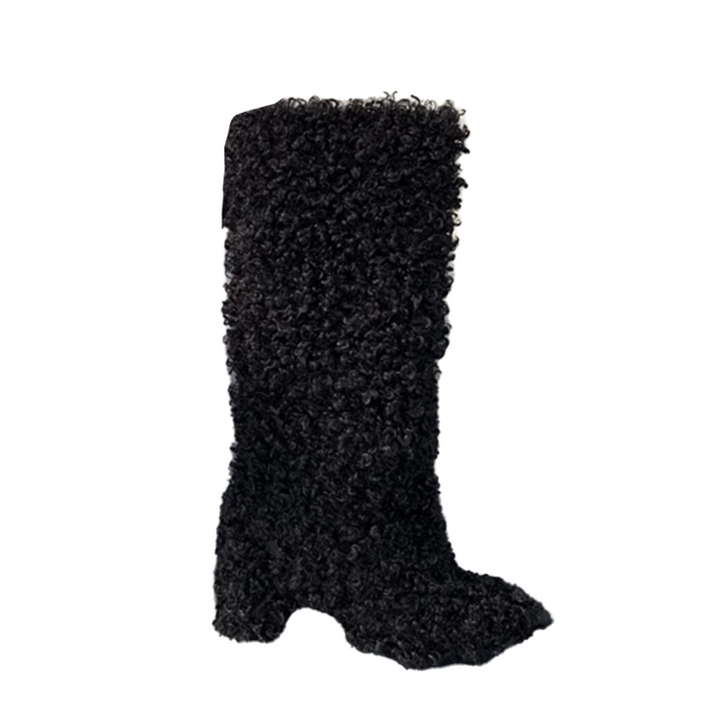 VERUO Block Heel Knee High Boots