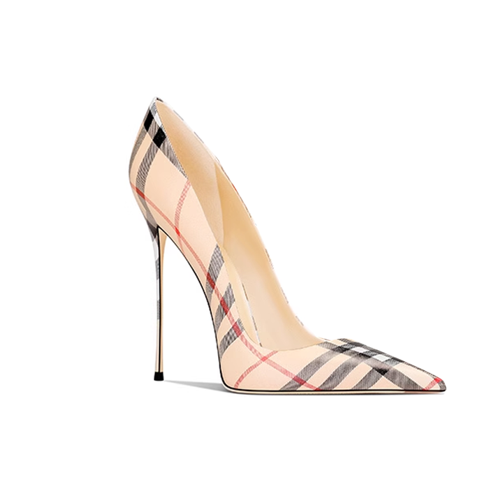 VESTU Striped High Heel Pumps - 10cm